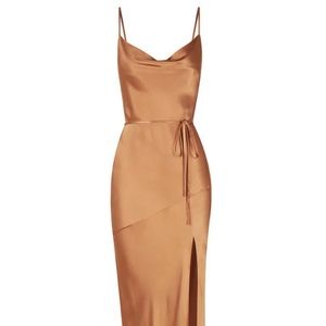 La Lune Cowl Maxi Dress